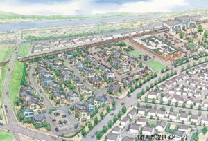 板倉ニュータウン　再生可能エネルギーを地産地消する新エリア「グリーンブロック」２７日から分譲開始